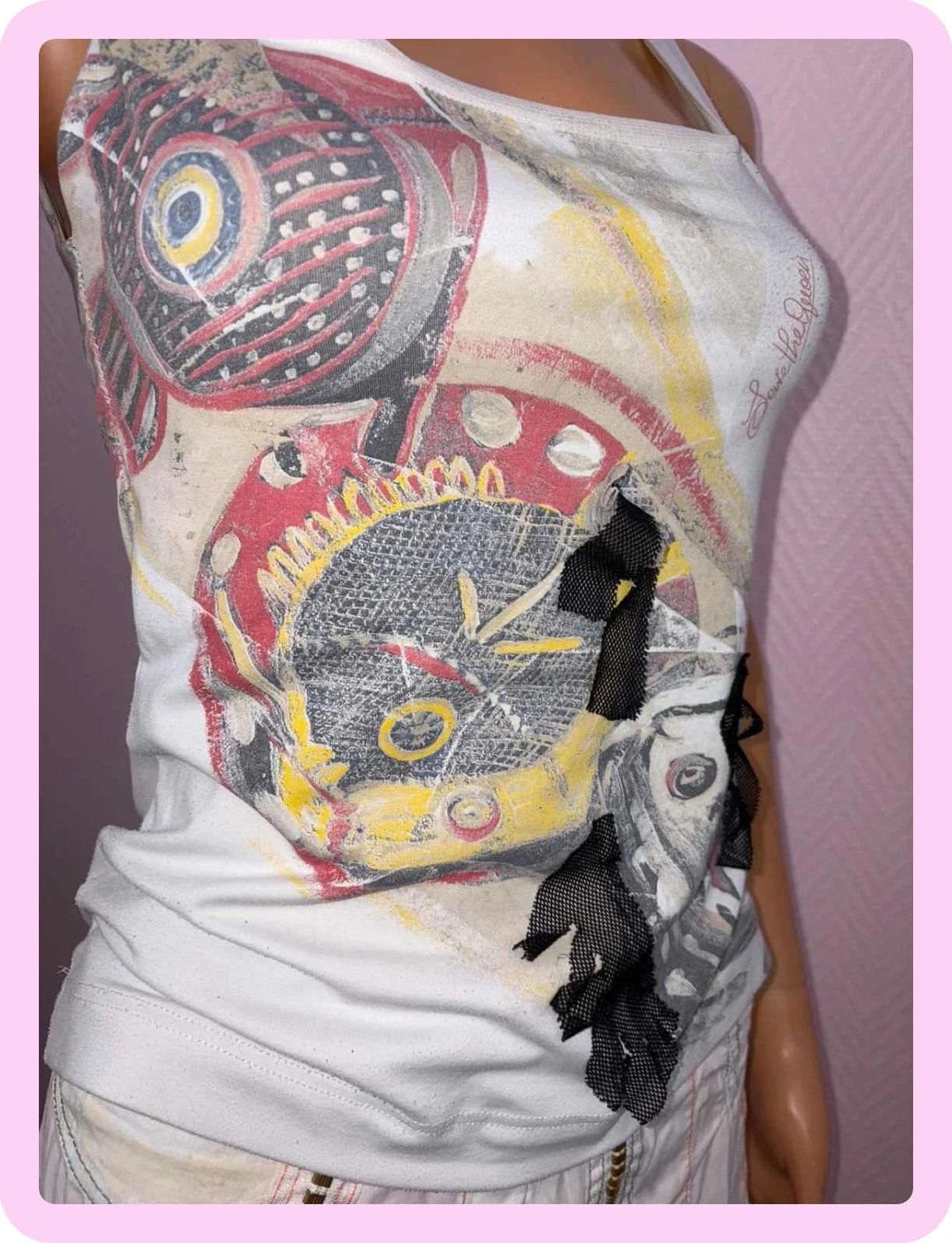 Dames set tanktop en rok maat S – photo 4